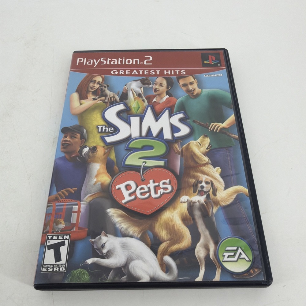 THE SIMS 2 (Sony Playstation 2 PS2 Video Game) Tested & Working